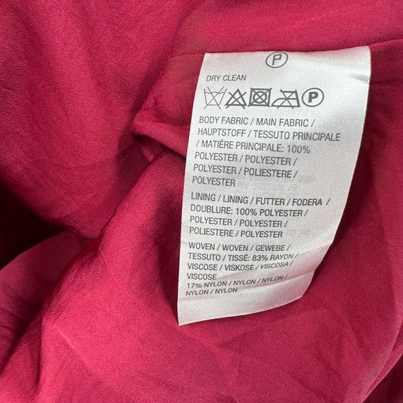 NEW LOGO by Lori Goldstein Peacoat 2X‎ Legacy Double Knit Coat Wineberry Jacket - Picture 9 of 13